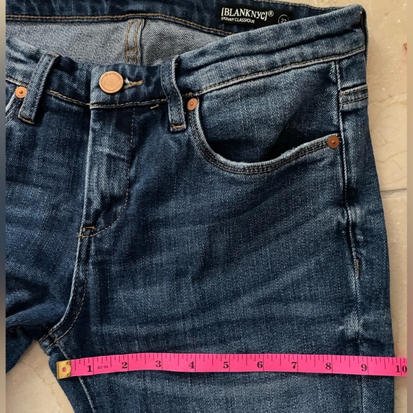 Blank NYC Women’s Dark Blue Straight Jeans - Picture 10 of 10